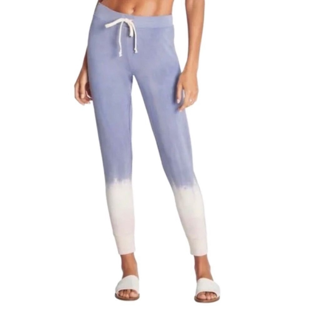Wildfox | NWT Blue Dip Dye Jack Joggers Fleece Lined pants XS